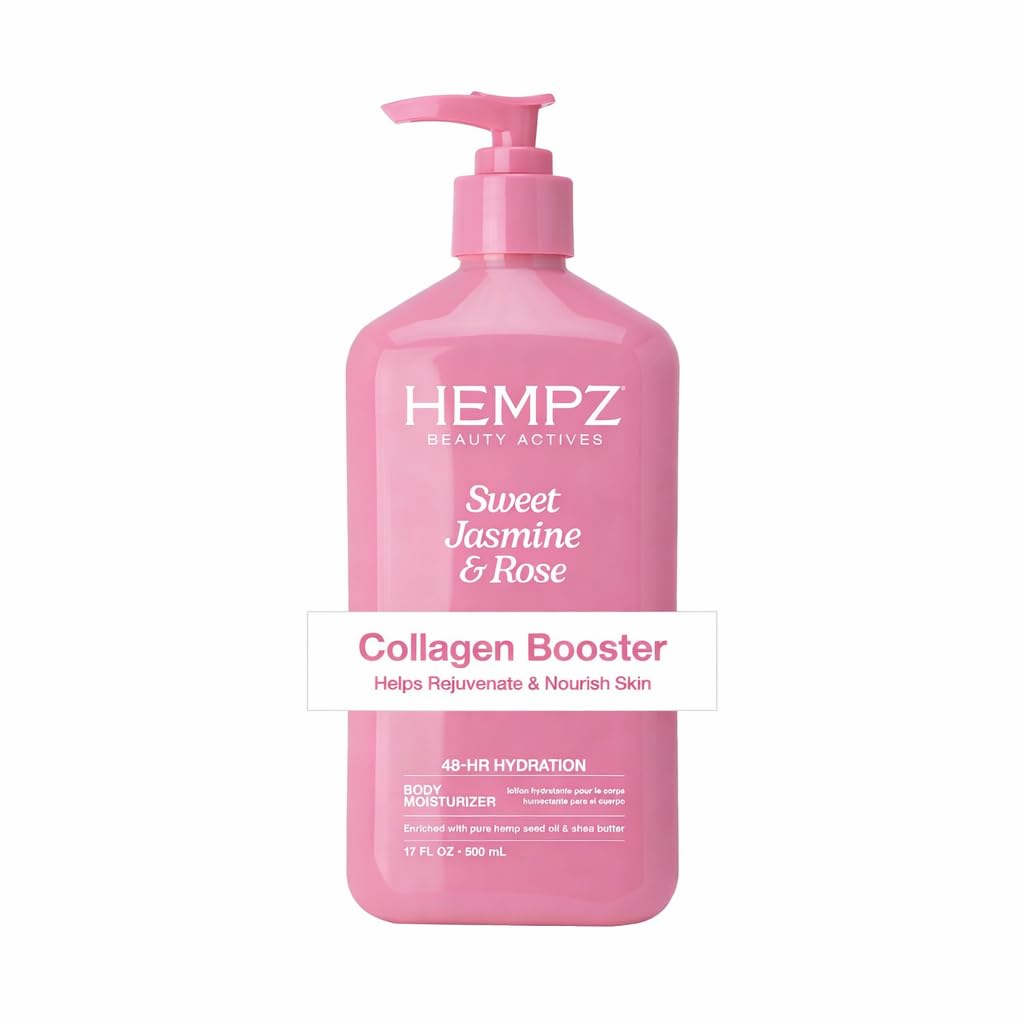 Hempz Sweet Jasmine & Rose Moisturizing Body Lotion - 17 Fl Oz