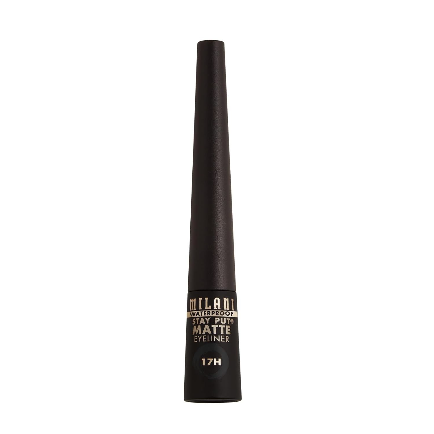 Milani Stay Put Matte Liquid Eyeliner - Black, Waterproof, 17H Wear, Cruelty-Free, Vegan, Smudgeproof, Long Lasting - Image 8