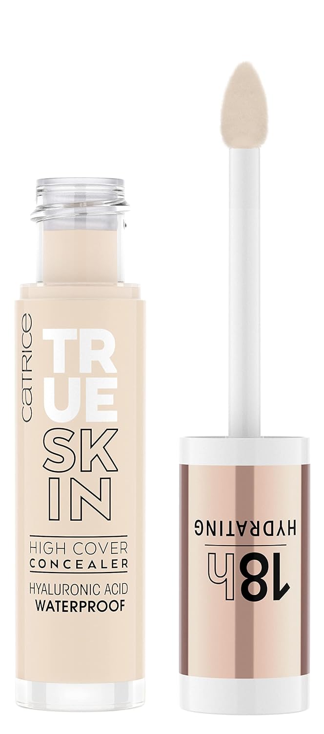 Catrice True Skin High Cover Concealer, Waterproof (001 | Neutral Swan)