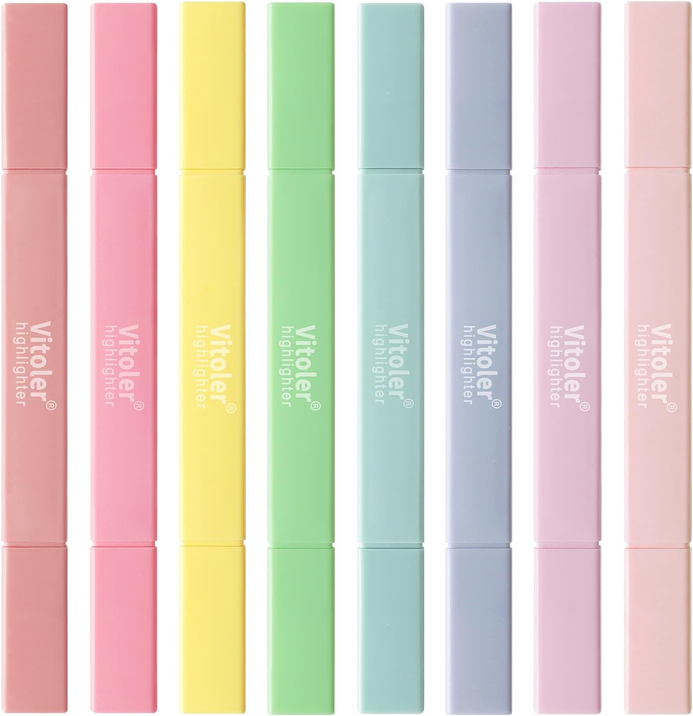 Vitoler Highlighters, 8pcs Chisel &...