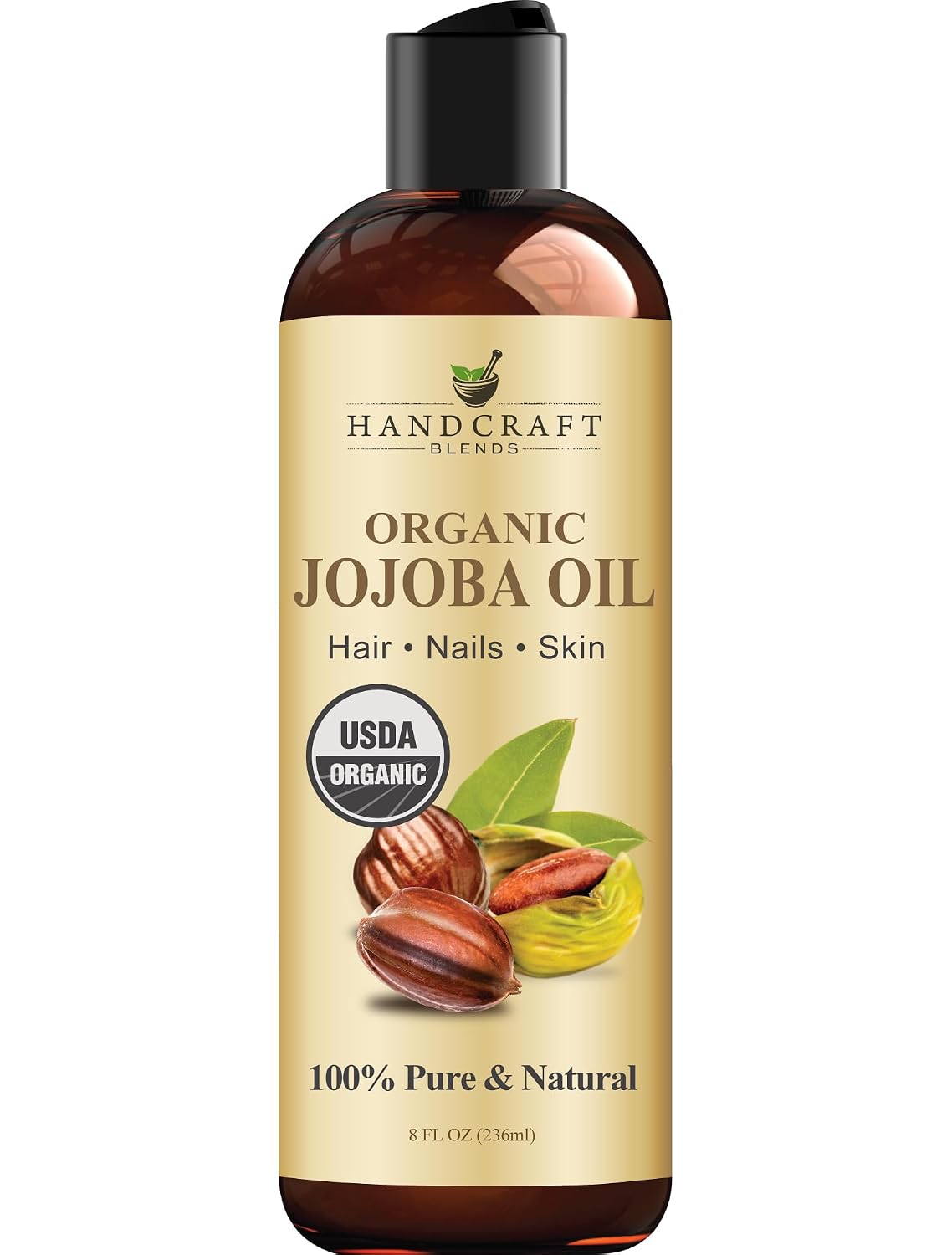 Handcraft Blends Organic Jojoba Oil - 8 Fl Oz