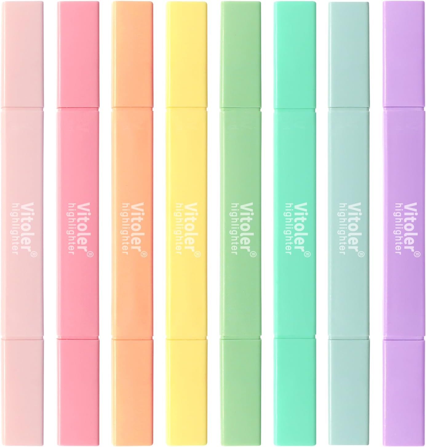 Vitoler Highlighters, 8pcs Chisel &...