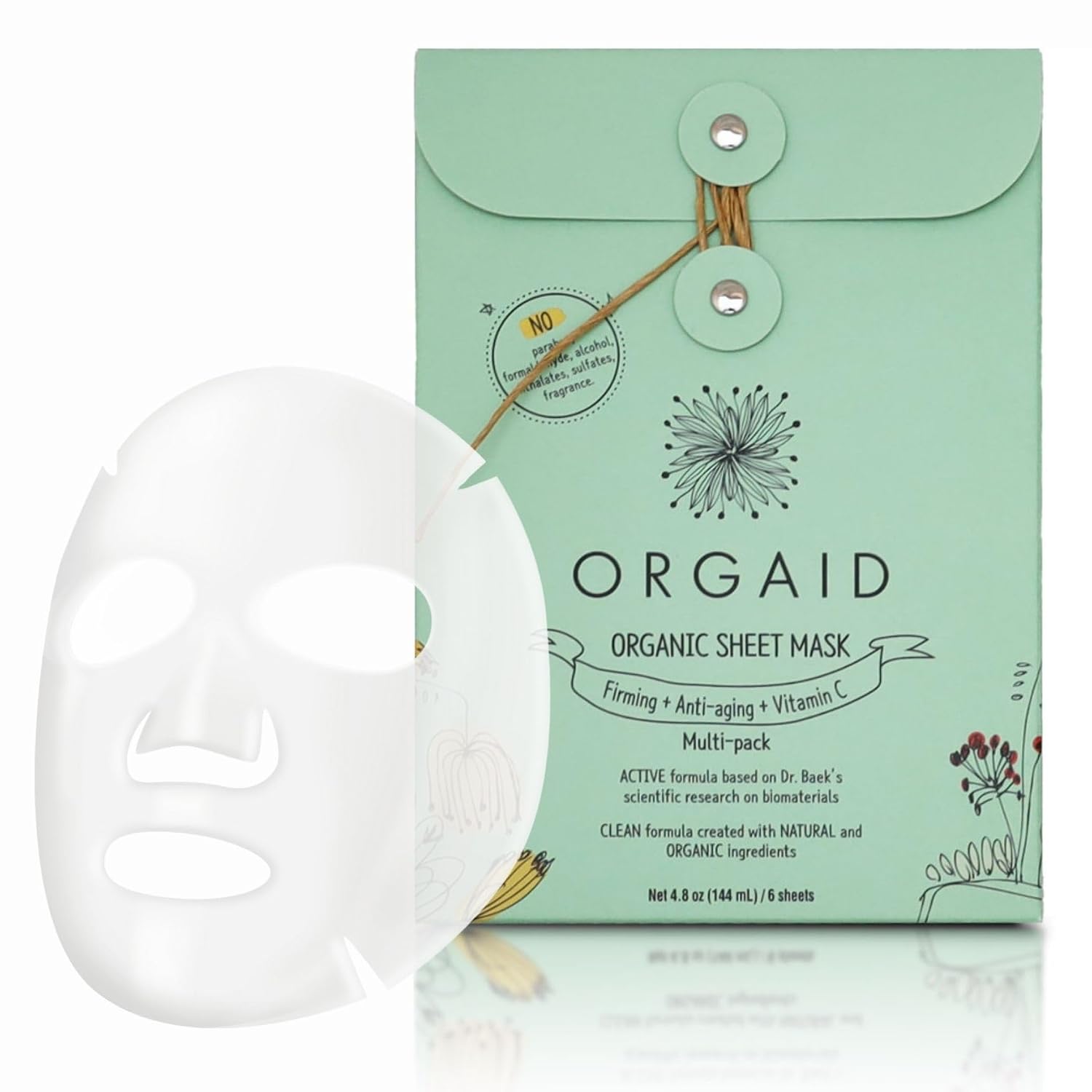 ORGAID Organic Sheet Mask | Made in...