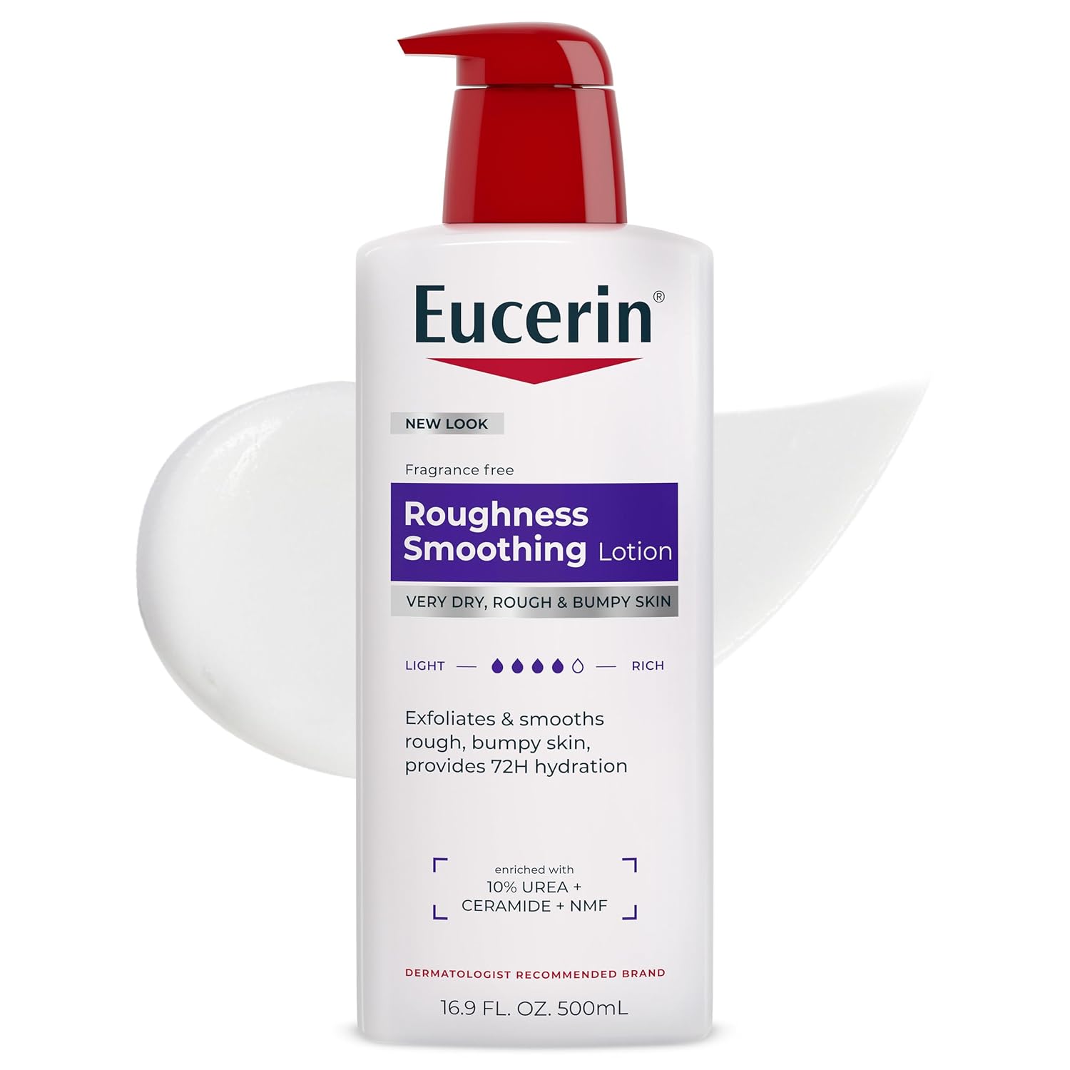 Eucerin Roughness Smoothing Lotion with Urea, 16.9 FL OZ
