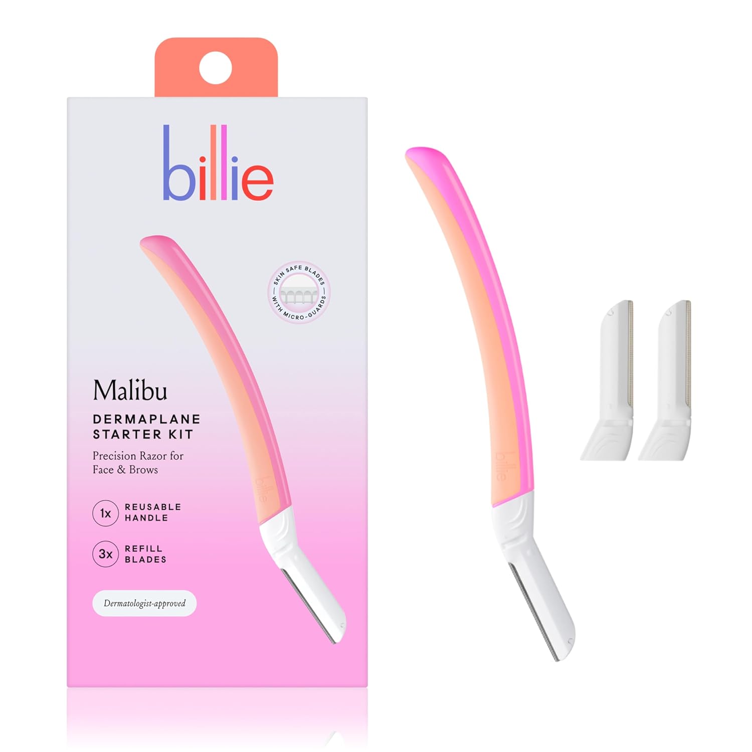 Billie Face Razor for Women Dermapl...