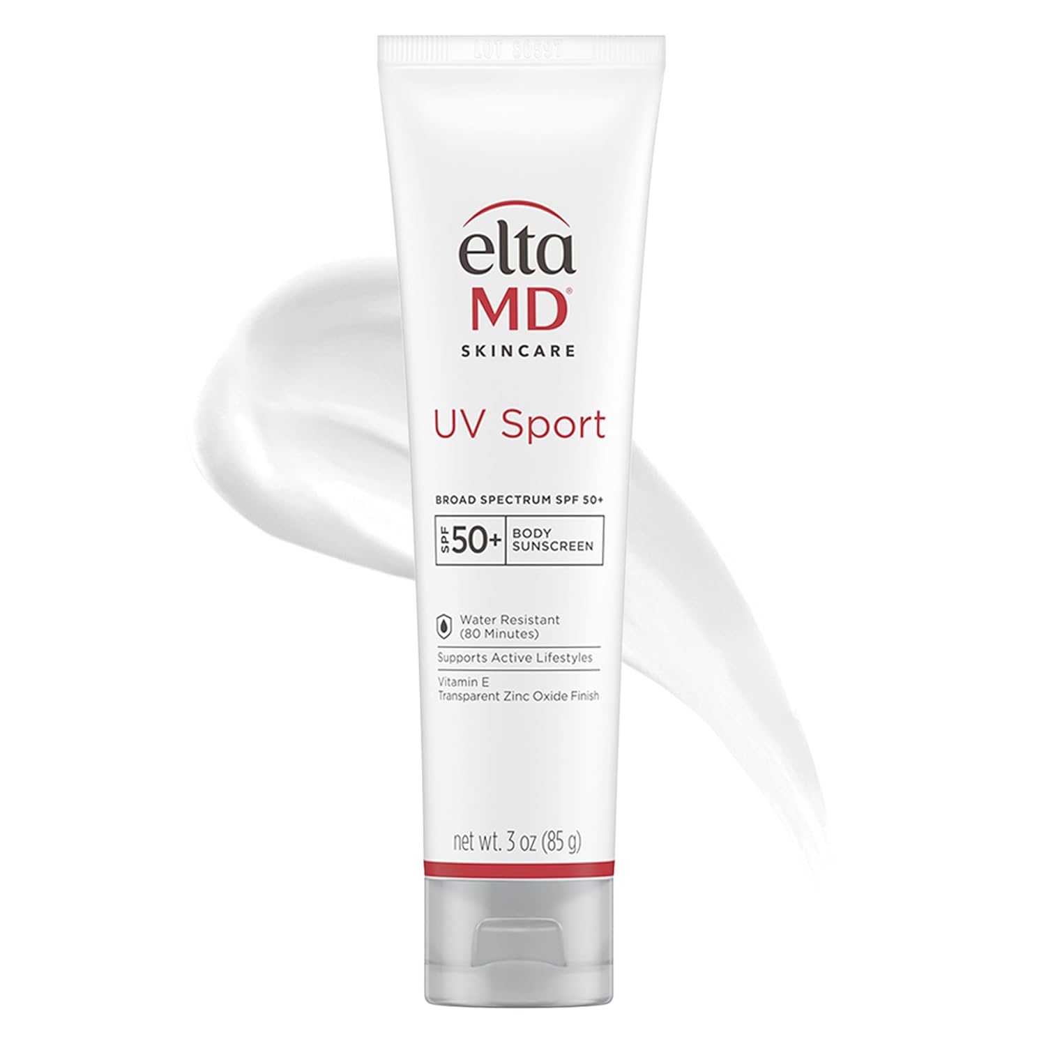 EltaMD UV Sport Sunscreen, Water and Sweat Resistant 80 Min, SPF 50