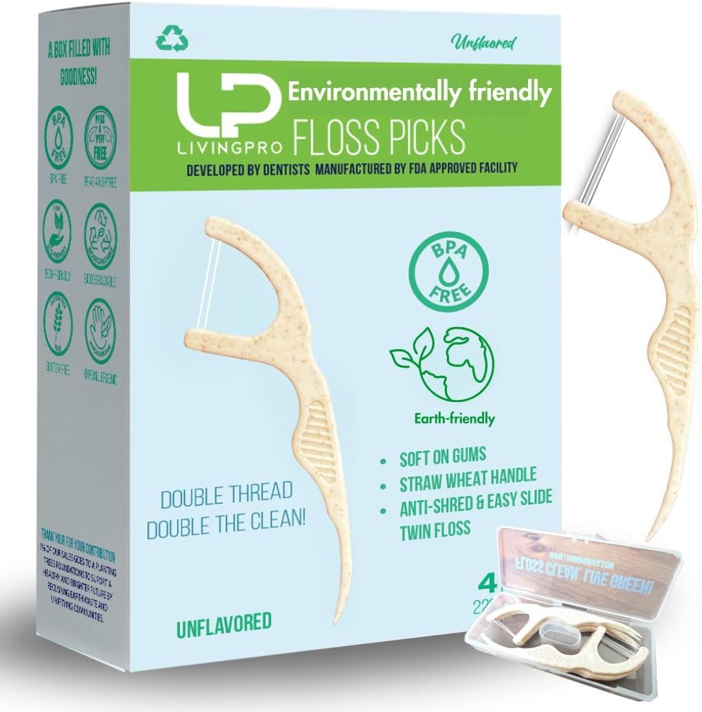 Twin Line Dental Floss Picks (220 C...