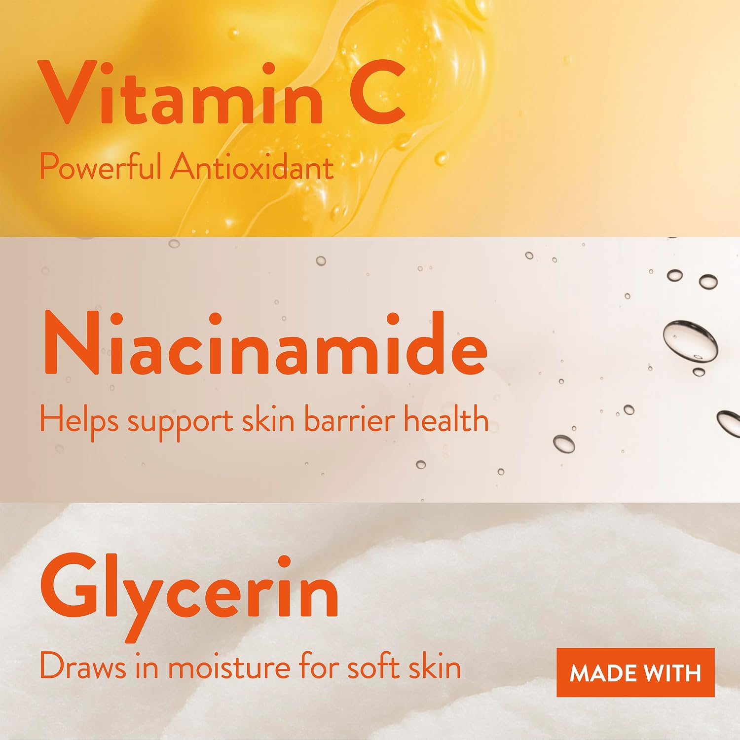 Native Brightening Facial Cleanser, for Normal Combination Skin, Sulfate Free, with Niacinamide and Vitamin C, Dermatologist Tested, 12.5 FL Oz - Image 6