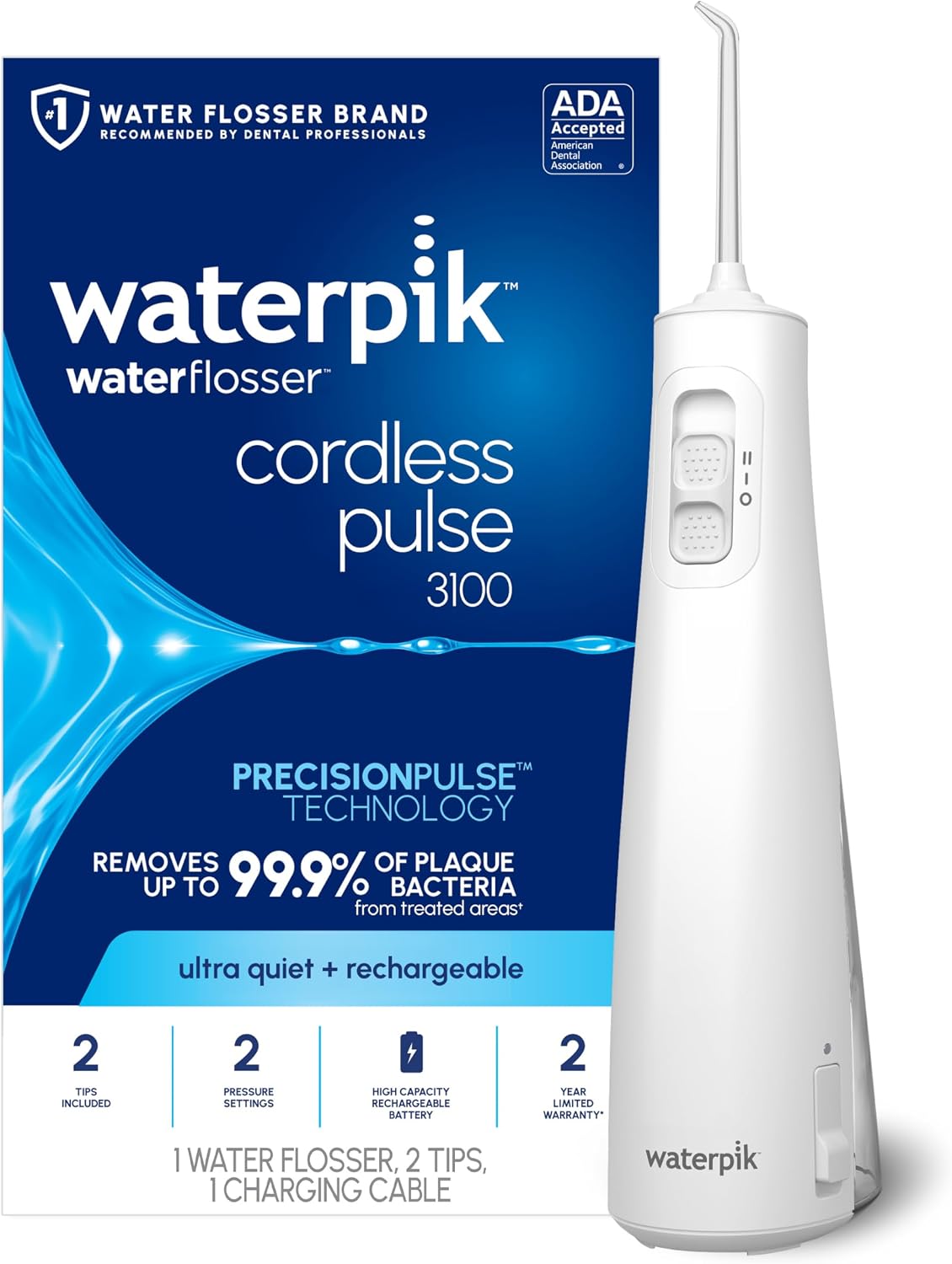 Waterpik Cordless Pulse 3100 Portab...