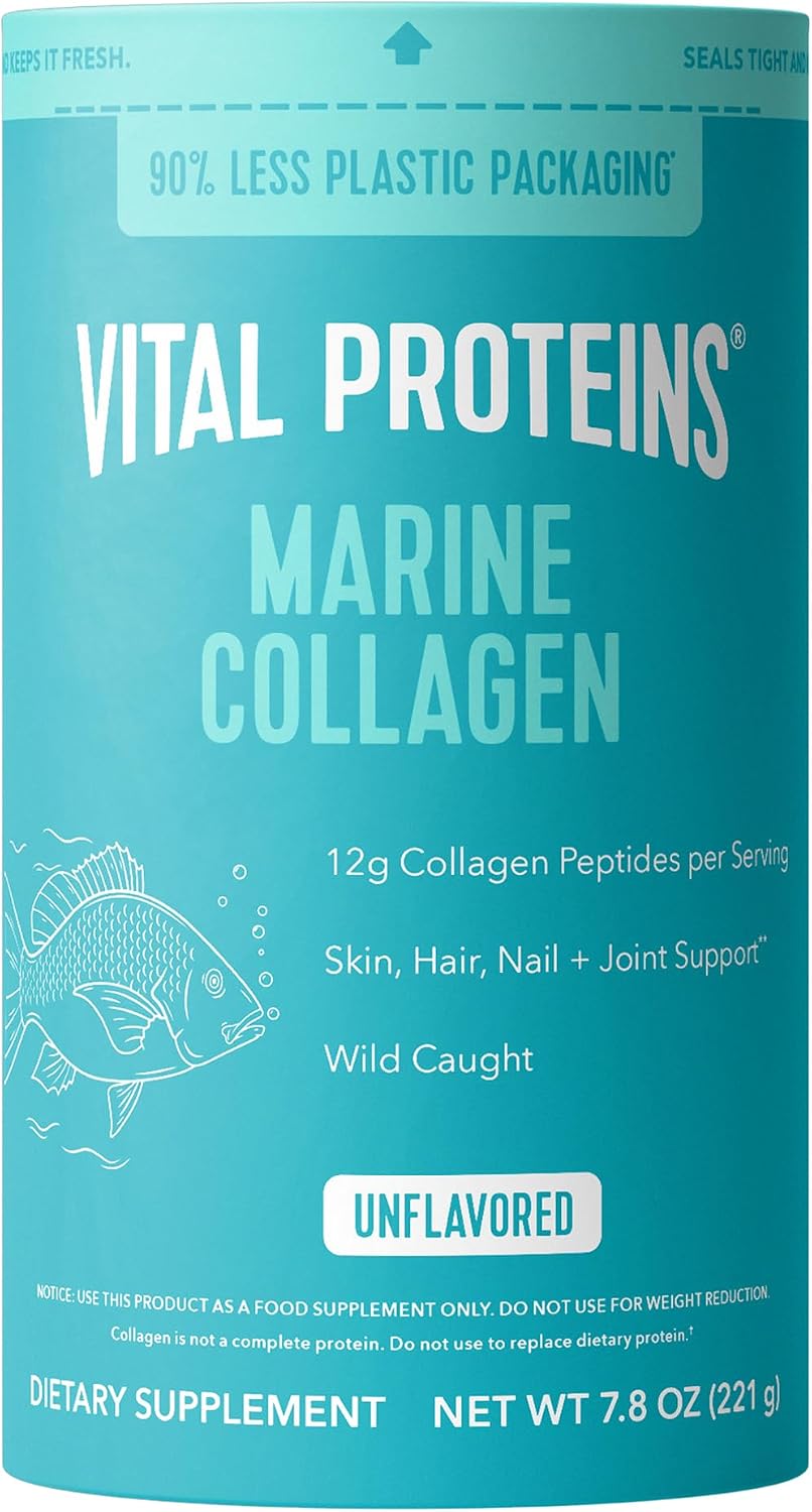 Vital Proteins Marine Collagen Peptides Powder Supplement, 7.8oz