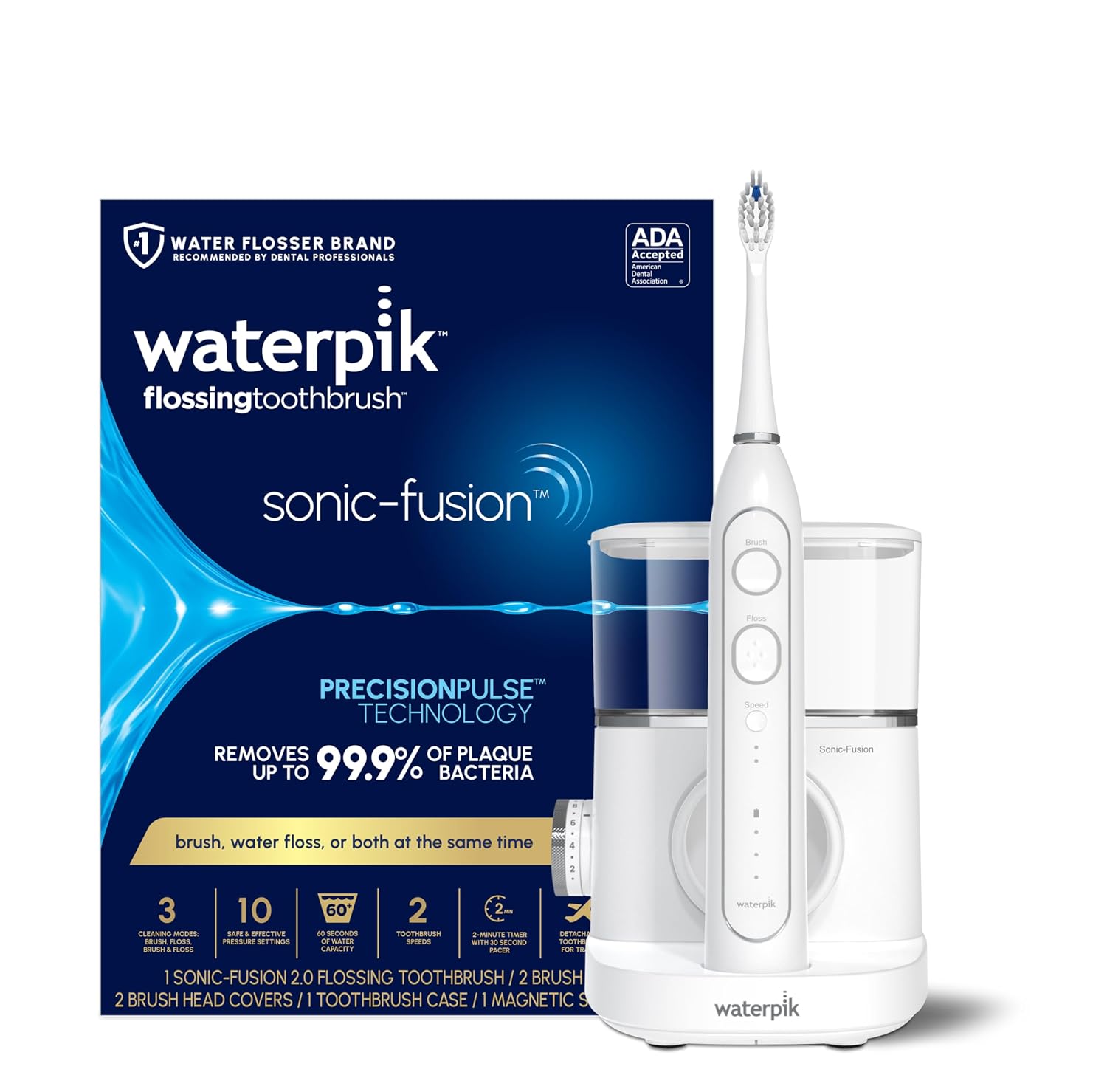 Waterpik Sonic-Fusion Flossing Elec...