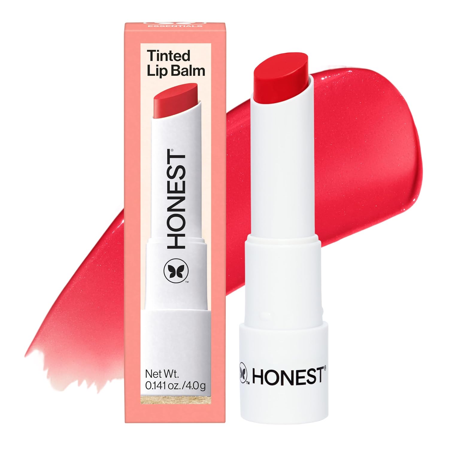 Honest Beauty Tinted Lip Balm, Crue...