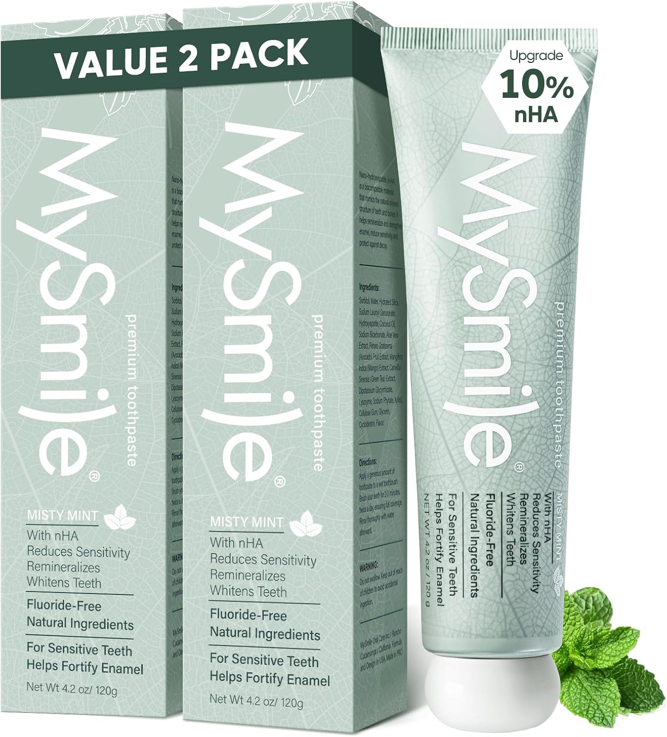 MySmile Fluoride Free Nano Hydroxya...