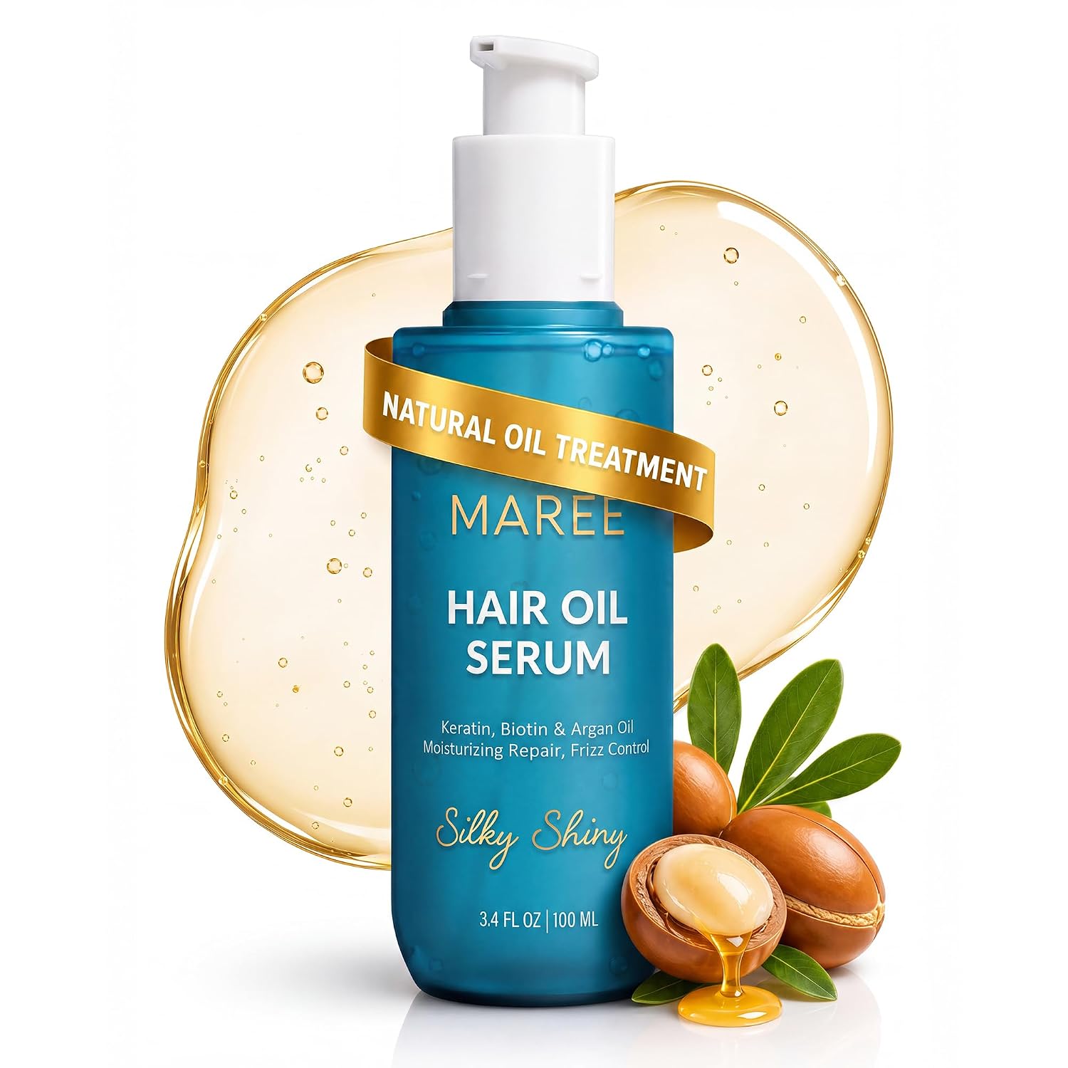 MAREE Hair Oil Serum for Frizzy Hai...