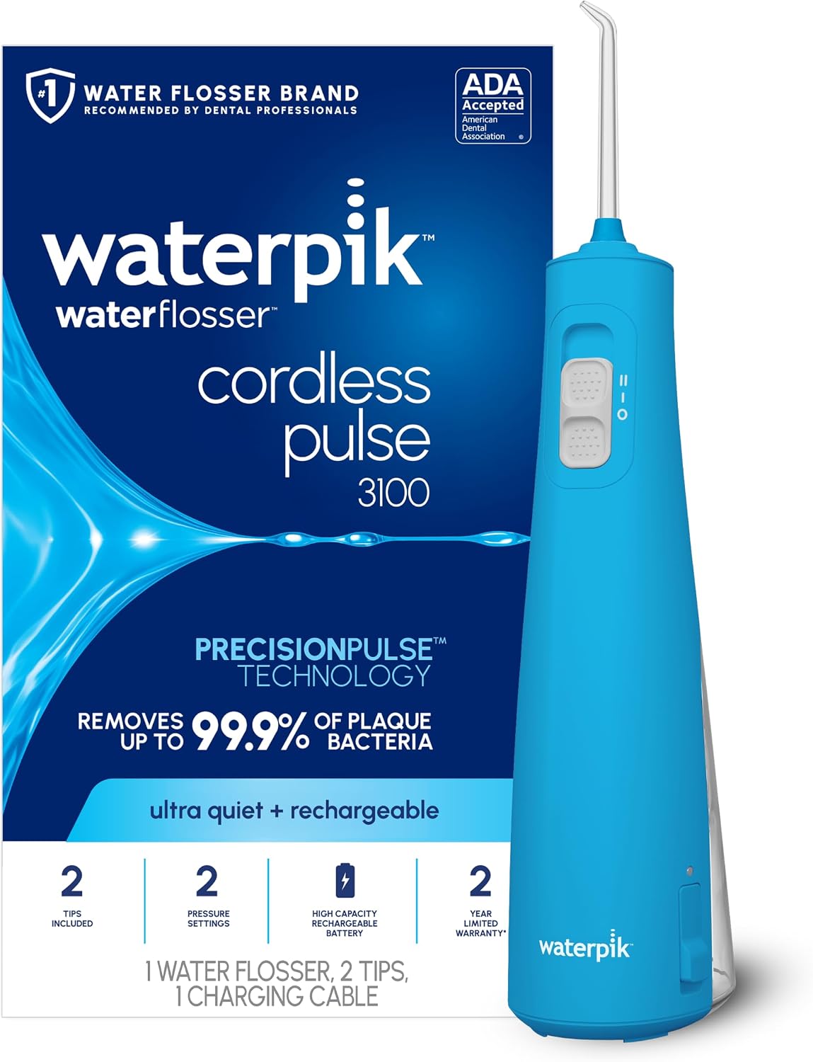 Waterpik Cordless Pulse 3100 Portab...