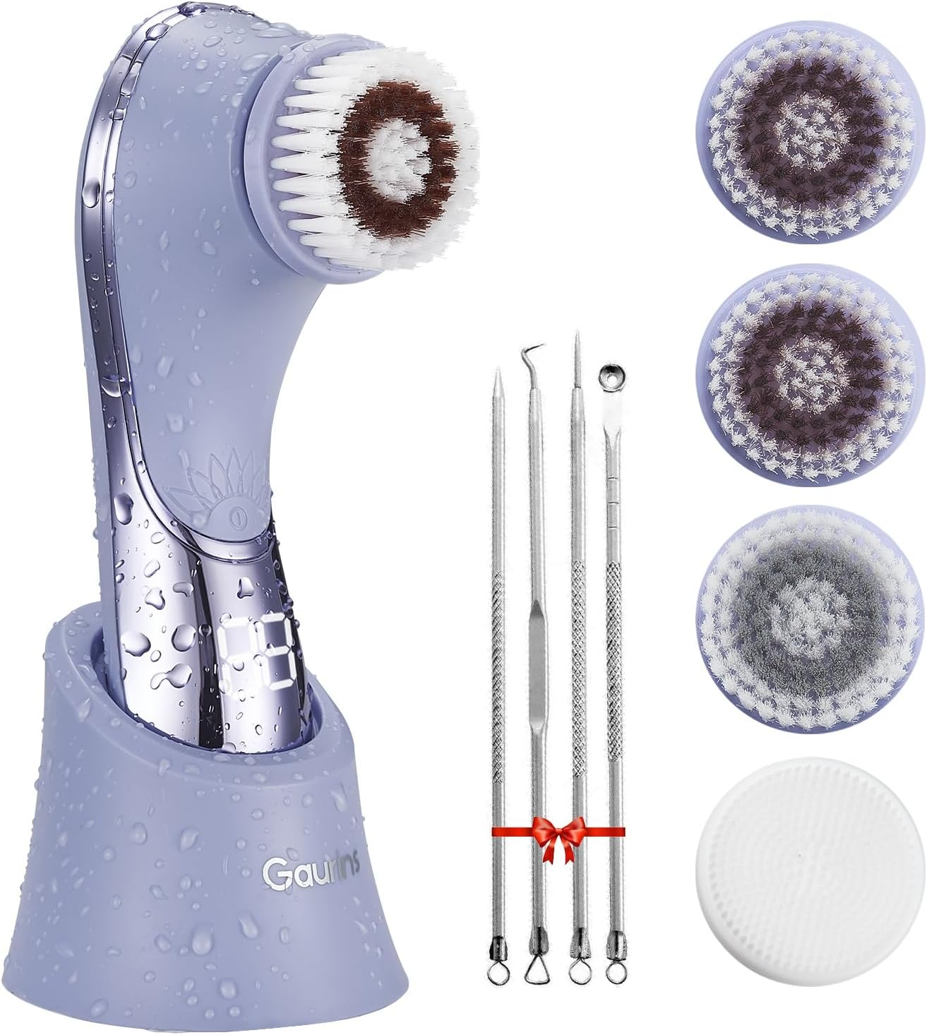 Facial Cleansing Brush, Rechargeabl...