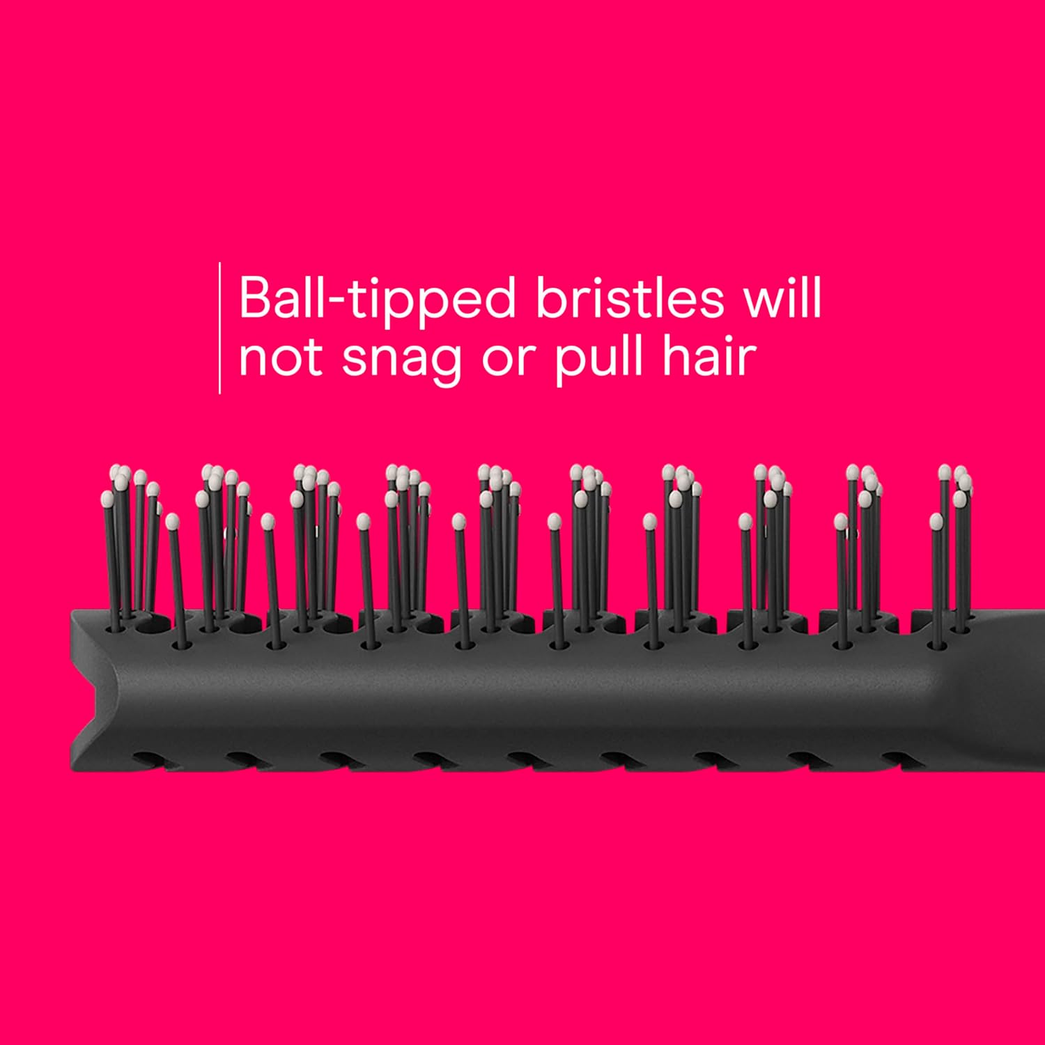 Conair Hair Brush Set, Grip & Lift Vent, Full-Size & Mid-Size, Black - Image 5