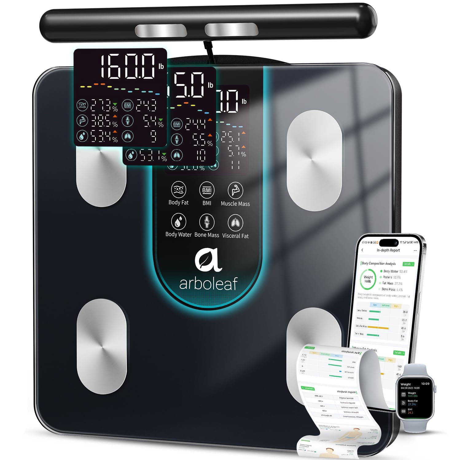 arboleaf Smart Scale for Body Weigh...