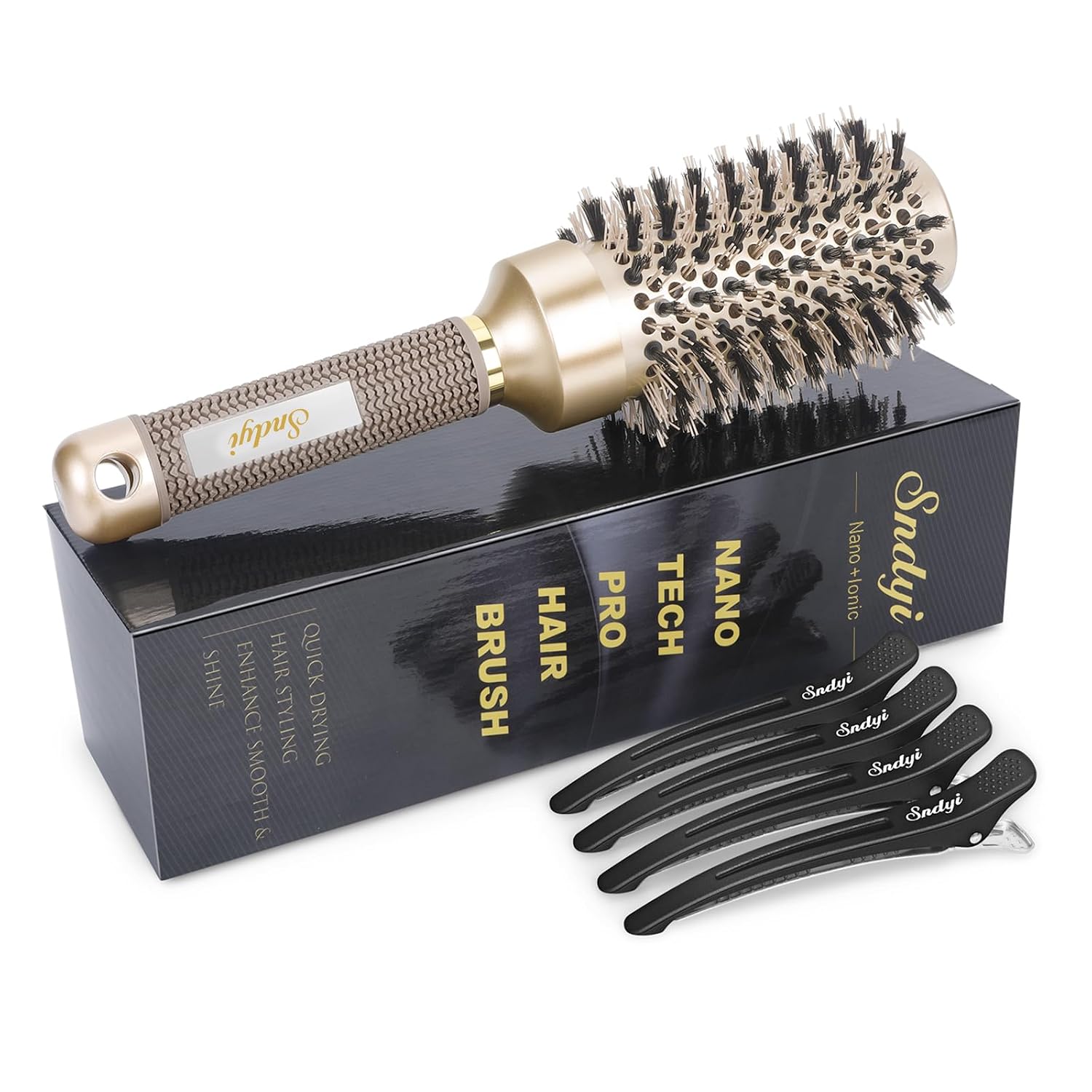 Round Brush for Blow Drying, Nano T...