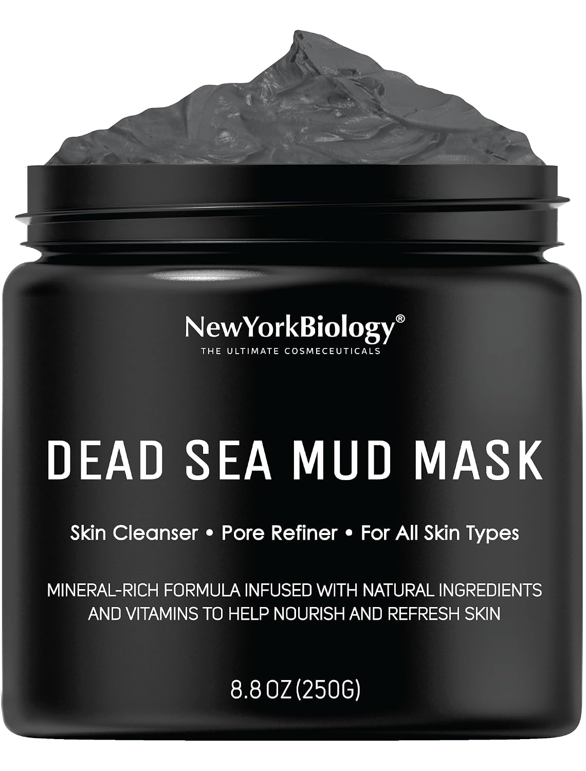New York Biology Dead Sea Mud Mask for Face & Body - 8.8 oz