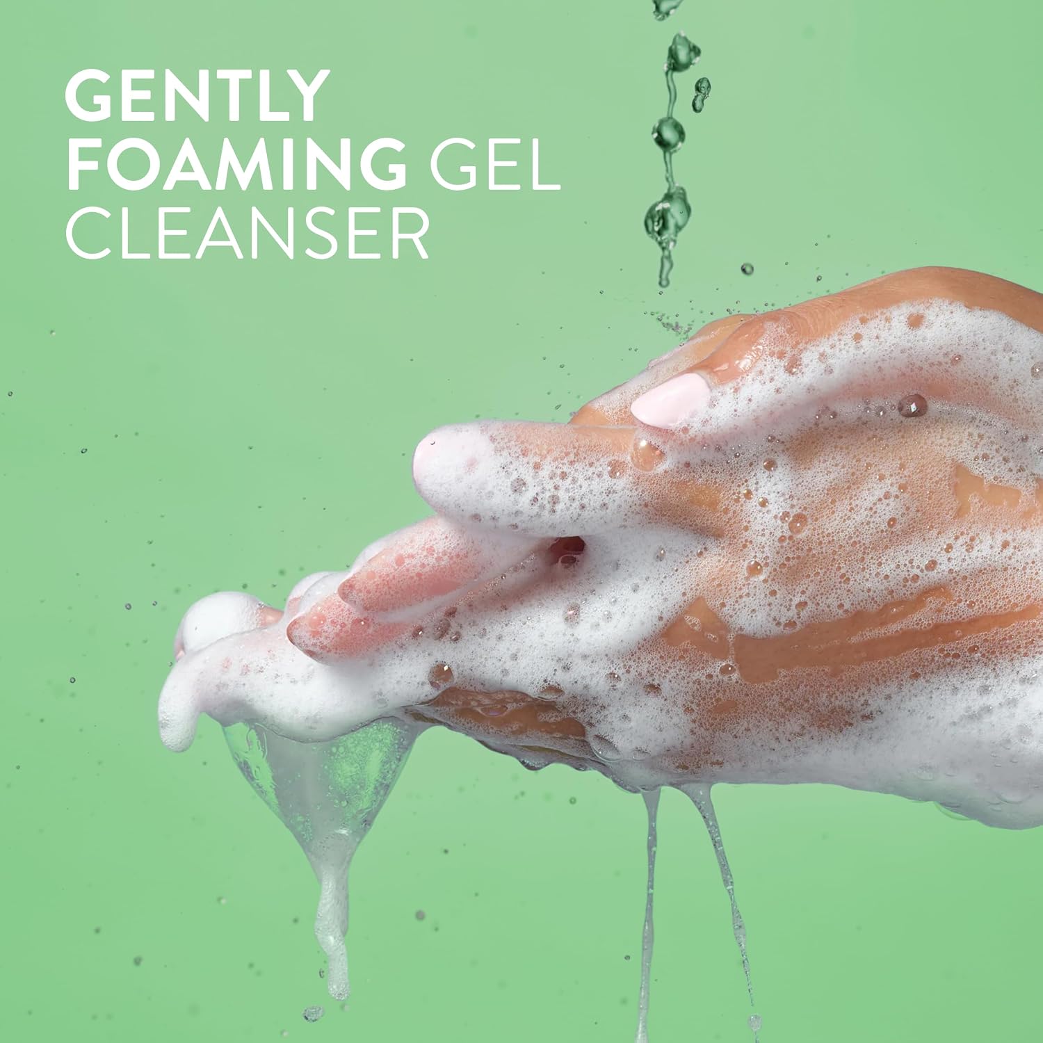 Native Gentle Facial Cleanser for Sensitive Skin, Fragrance Free, Sulfate Free, with Vitamin B3 and Aloe, Dermatologist Tested, 12.5 FL Oz - Image 5