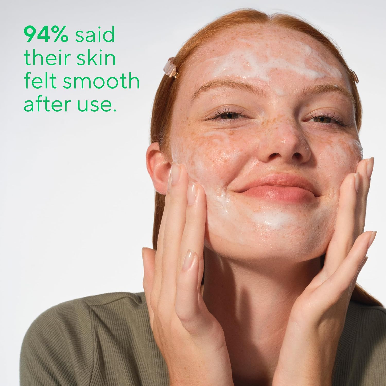 Native Gentle Facial Cleanser for Sensitive Skin, Fragrance Free, Sulfate Free, with Vitamin B3 and Aloe, Dermatologist Tested, 12.5 FL Oz - Image 7