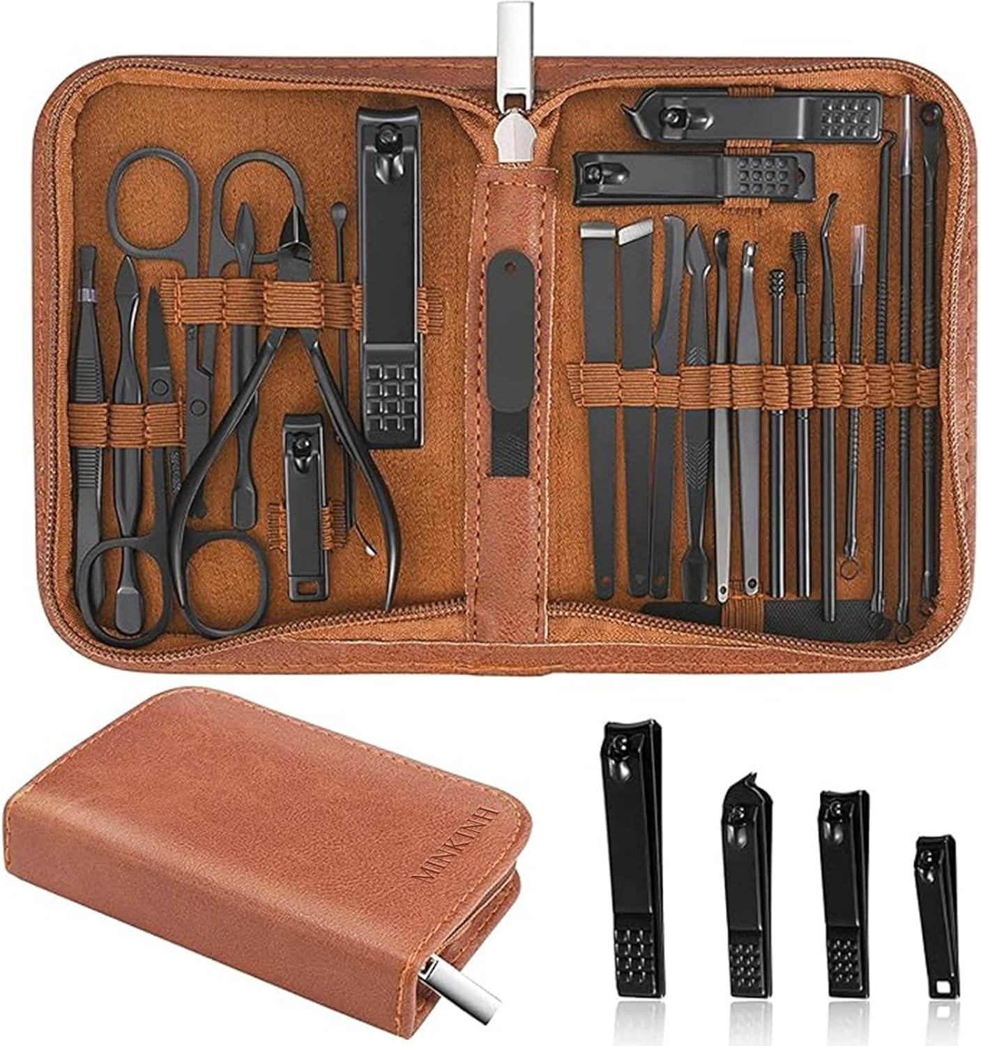MINKINH Manicure Set Nail Clippers ...