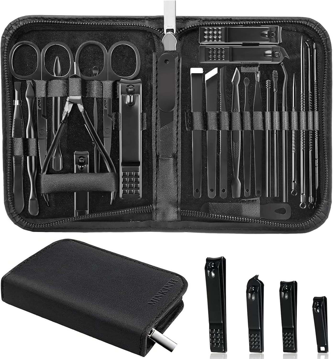 MINKINH Nail Clippers Set Manicure ...
