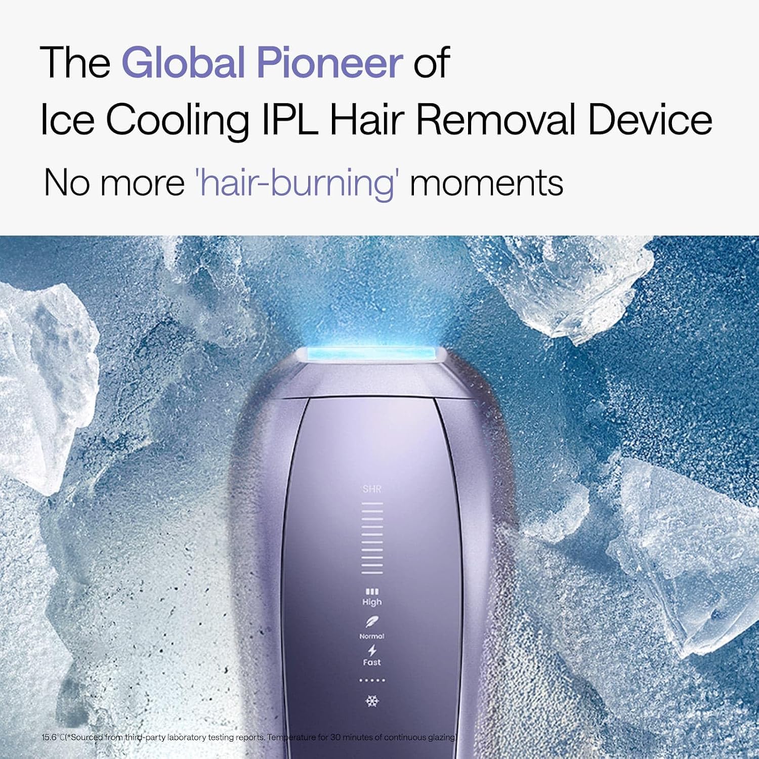 Ulike Laser Hair Removal Air 10 Deluxe Version IPL for for Women and Men with Ice-Cooling Technology, Nealy Painless and Permanent Hair Reduction, at Home Hair Removal in 10mins with Skin Sensor - Image 3
