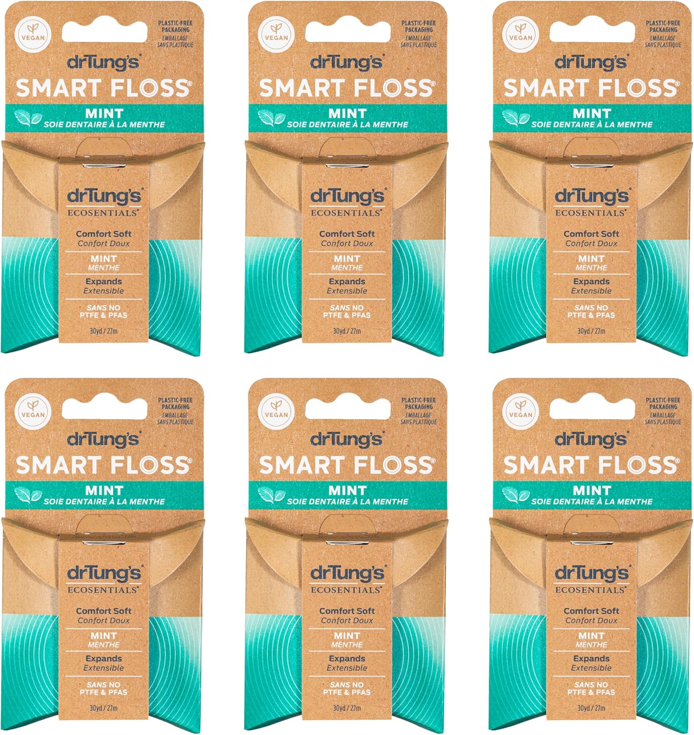 DrTung’s Smart Floss, Mint Na...