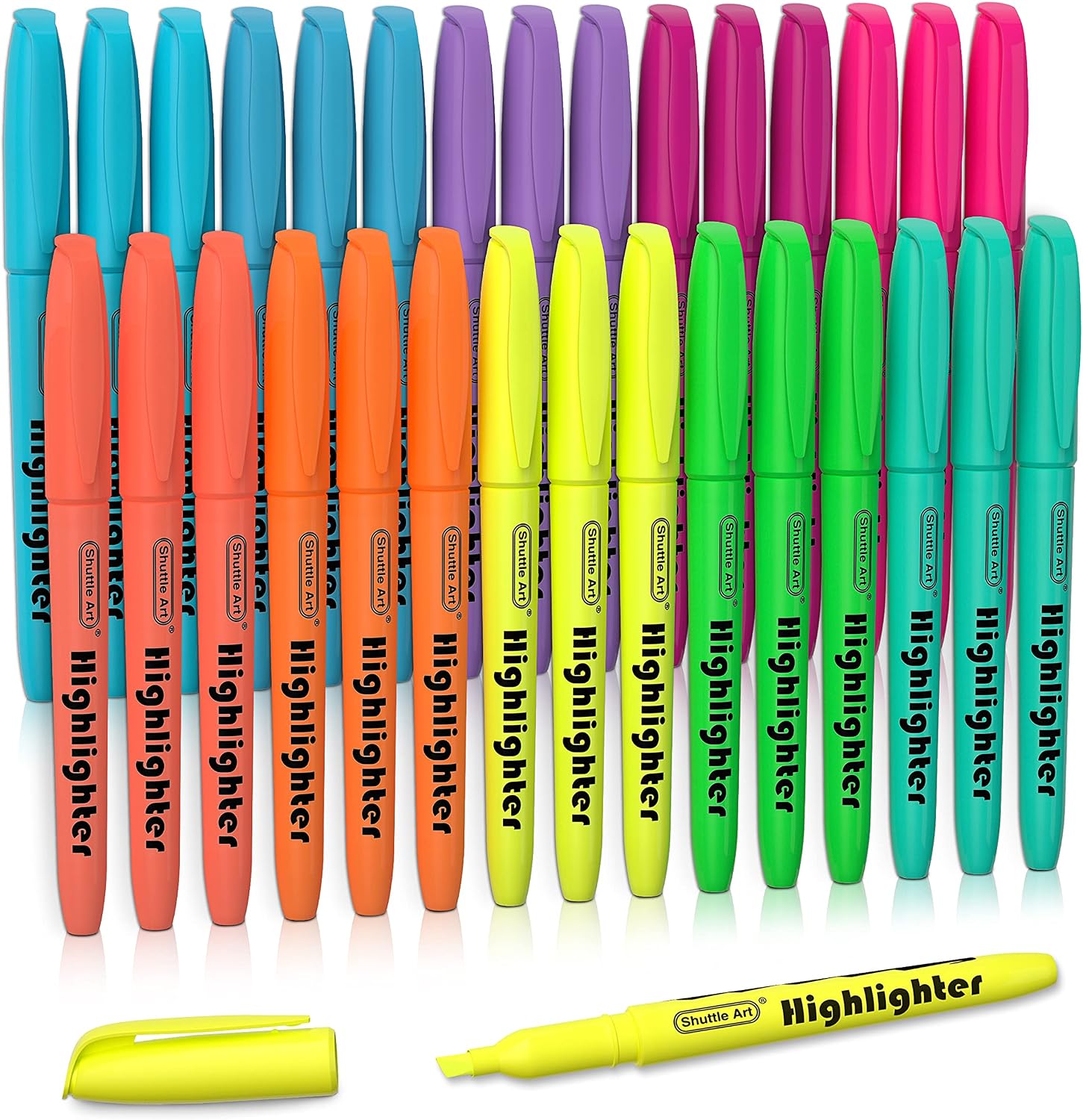 Shuttle Art Highlighters, 30 Pack H...