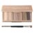 6 Matte Neutral Mini Eyeshadow Palette with Brush – Ultra Blendable Cool-Tone Nude Smokey Eye Shadow Palette, Long-lasting Wear Smooth Texture
