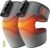 IKEEPFIT Cordless Knee Massager with Heat Vibration for Pain Relief, MAXwarm 4.0[2026 Upgraded] – Electric Heated Knee Brace with 5 Heat Levels and 3 Massage Mode, Gifts for Men Women (Grey, Pair)