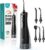COSLUS ADA Accepted E40 Water Dental Flosser, 10 Pressure Levels, Black Pro