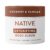 Native Body Scrub, Gently Exfoliates & Moisturizes for Smoother Skin in 1 Wash, Clean, Minimal, Silica-Free Ingredients for Sensitive Skin, for Women & Men, Coconut & Vanilla, 12 oz