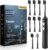 7MAGIC Sonic Electric Toothbrush, 180-Day Runtime, 42000VPM, 8 Heads, Black