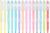 PILOT FriXion Light Pastel Erasable Highlighters, 14 Pack, Assorted Colors