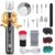 PELCAS Electric Nail Grinder, 10 Speeds Cordless Nail Drill with LED Light