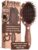 FRAMAR Small Boar Bristle Hair Brush For Women, Mini Hair Brush For Purse